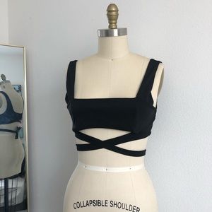 Square neck line top